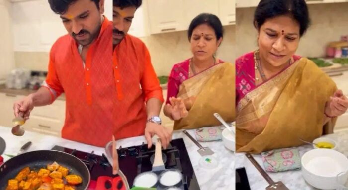 Ram Charan: తల్లికోసం చెఫ్ గా మారిన రామ్ చరణ్.. ఫ్యాన్స్ ఫిదా..