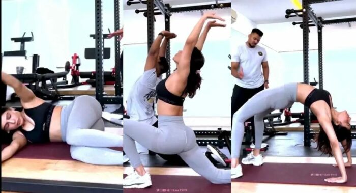 Samantha : జిమ్ లో తెగ కష్టపడుతున్న సామ్..వీడియో వైరల్…