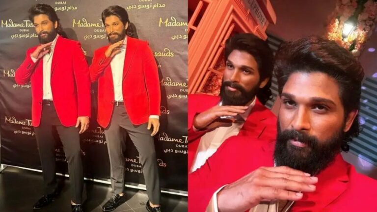 Allu Arjun : తన విగ్రహంతో అల్లు అర్జున్ సెల్ఫీ.. వైరల్ అవుతున్న ఫోటోలు..