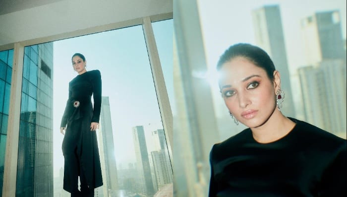 Tamannaah Bhatia : బ్లాక్ డ్రెస్సులో అదరగొడుతున్న మిల్క్ బ్యూటీ..