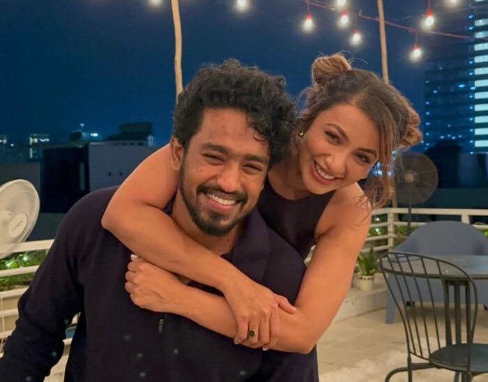 Tejaswi Madivada: రోషన్ కనకాల తేజస్వీకి ఇంత రిలేషన్ ఉందా?..ఫోటో వైరల్..