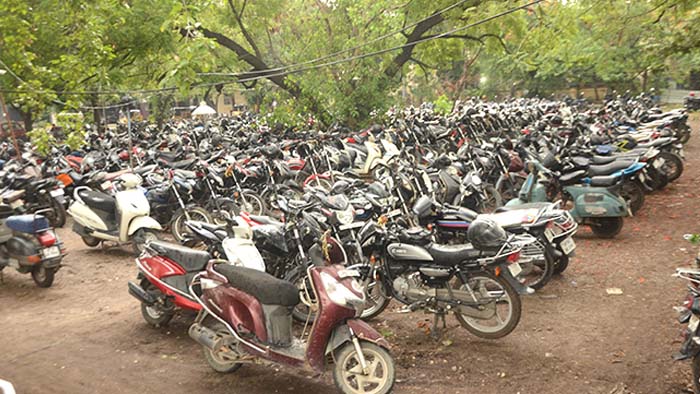 Yadadri Bike Parking