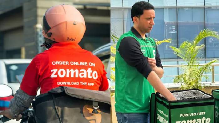 Zomato: అందరికీ రెడ్ డ్రెస్..  గ్రీన్ డ్రెస్ ‘‘వెజ్ ఫ్లీట్’’పై వెనక్కి తగ్గిన జొమాటో..