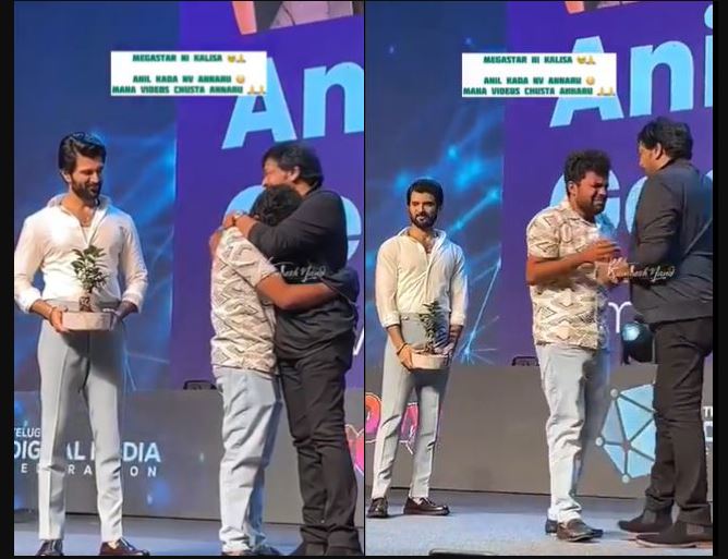 Chiranjeevi: చిరంజీవిని హత్తుకుని తెగ ఎమోషనల్ అయిన యూట్యూబర్ అనిల్…!