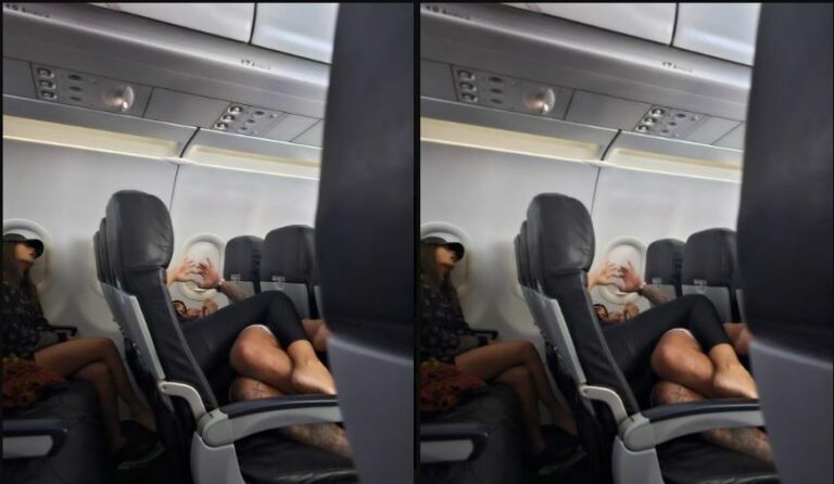 Couple In Flight: వీళ్ళకి ఎక్కడ ప్లేస్ దొరకలేదేమో.. ఫ్లైట్ లో అందరిముందే ఏకంగా..?