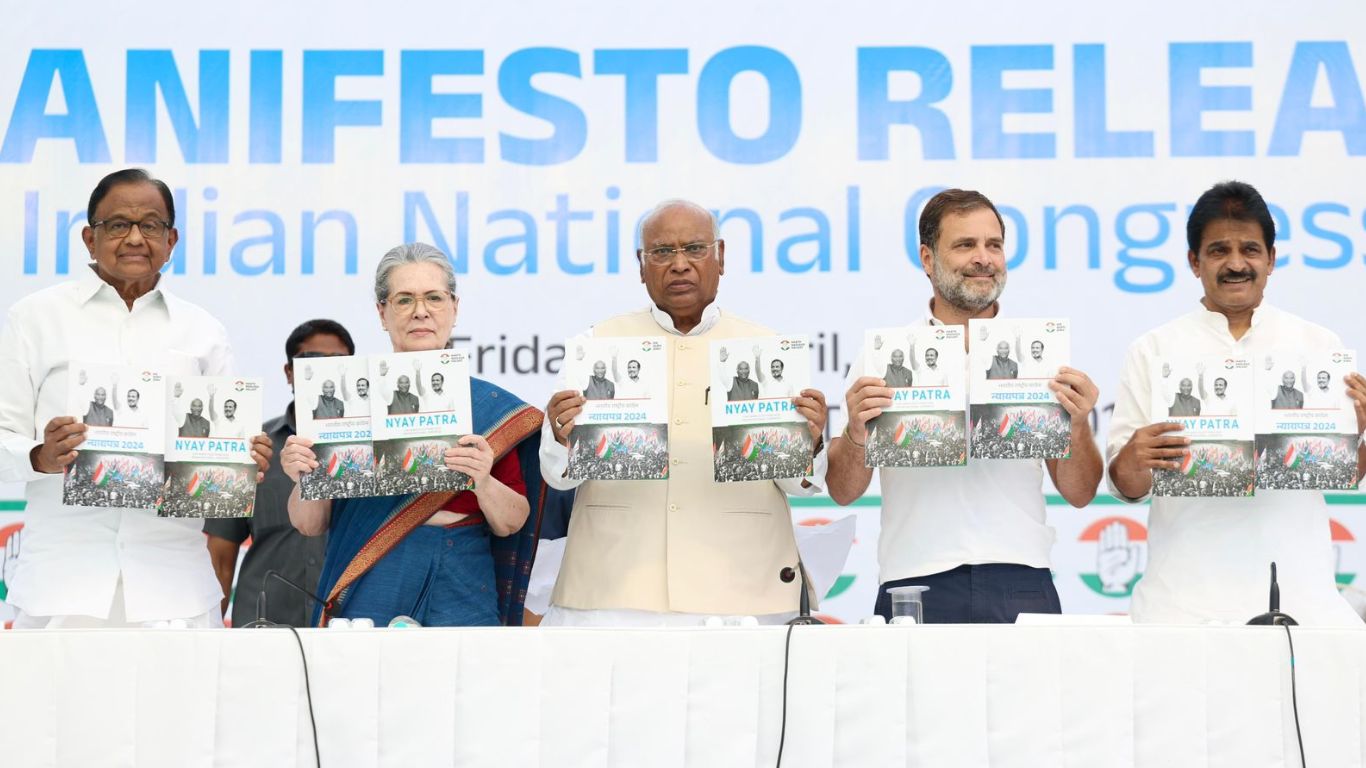 Congress Manifesto Key Promises: కాంగ్రెస్‌ మేనిఫెస్టో.. కీలక హామీలు ఇవే!