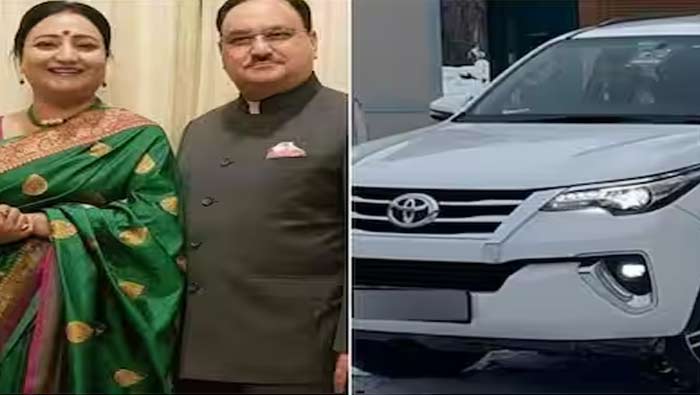 JP Nadda: హమ్మయ్య.. జేపీ నడ్డా భార్య కారు దొరికిందోచ్..