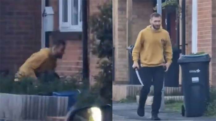 London: లండన్⁬లో ఓ వ్యక్తి కత్తితో హల్⁭చల్.. పలువురిపై దాడి, అరెస్ట్