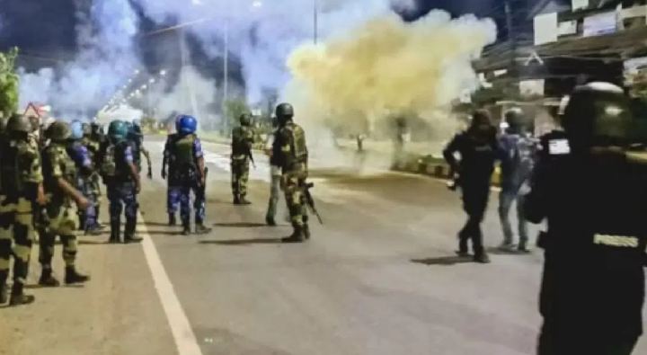 Manipur : మణిపూర్‌లో మళ్లీ హింస.. ఇంఫాల్‌లో కాల్పులు.. దెబ్బతిన్న ఇళ్లు