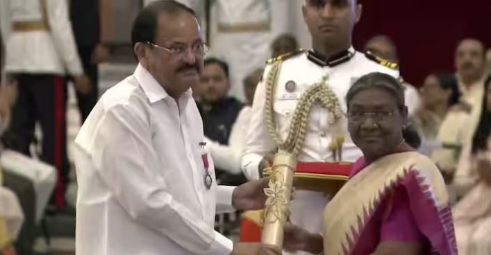 Padma Vibhushan For Venkaiah Naidu