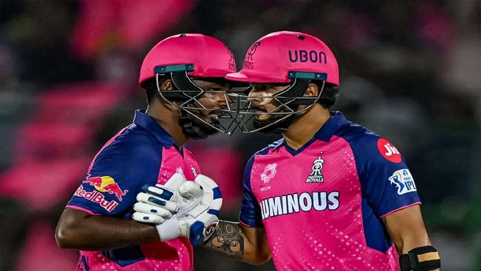 GT vs RR: గుజరాత్ టార్గెట్ 197.. రాణించిన పరాగ్, శాంసన్