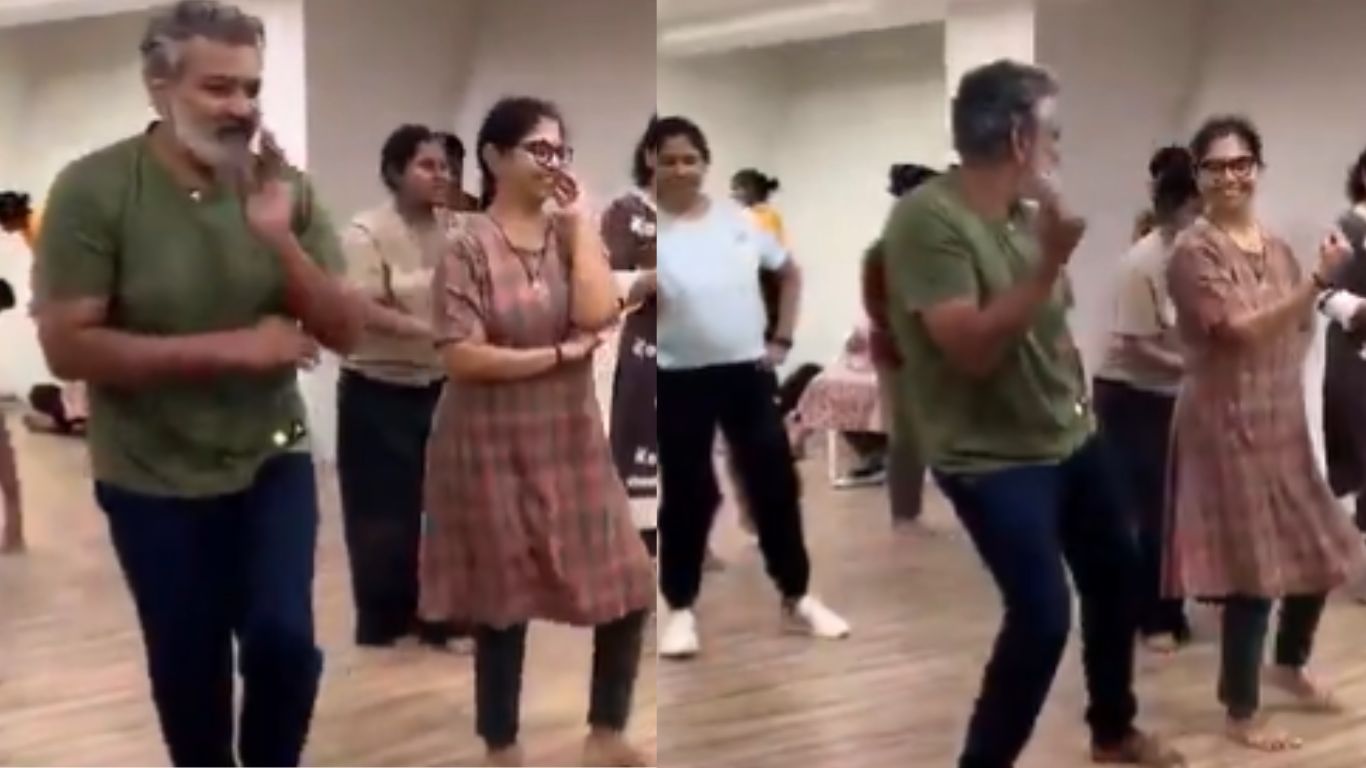 Rajamouli-Rama Dance: ఆల్‌టైమ్‌ హిట్ పాటకు రాజమౌళి, రమ డ్యాన్స్‌.. రిహార్సల్‌ వీడియో వైరల్‌!