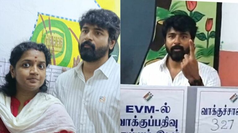 Sivakarthikeyan: ఓటు బుల్లెట్‌ కన్నా శక్తివంతమైనది: శివకార్తికేయన్
