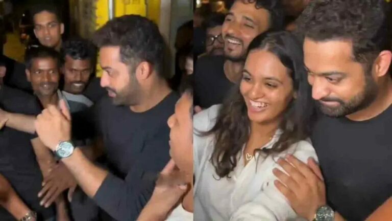 NTR : అభిమాని కోరిక తీర్చిన ఎన్టీఆర్.. పిక్ వైరల్..