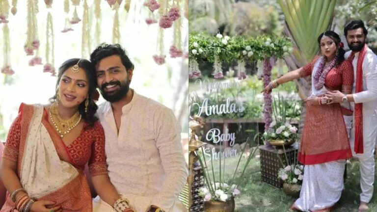 Amala Paul : ఘనంగా అమలా పాల్ సీమంతం వేడుక..ఫోటోలు వైరల్..
