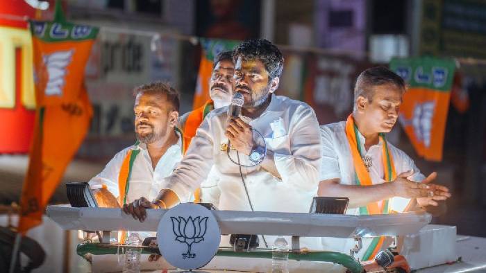 Annamalai: డీఎంకే ఓ ‘దుష్టశక్తి’.. తమిళ ప్రజల్ని ప్రధాని మోడీ కాపాడుతారు..