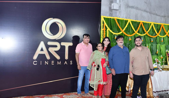 ART Cinemas: పూజా కార్యక్రమాలతో మొదలైన ఏషియన్ రవితేజ సినిమాస్
