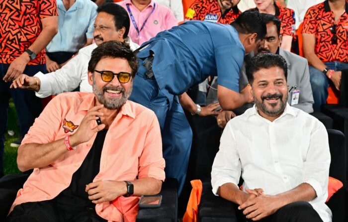 సీఎంతో వెంకీ మామ.. అట్లుంటది మనతోని…