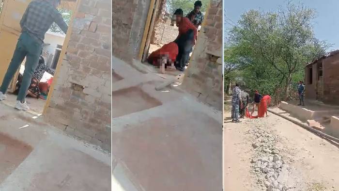 Madya Pradesh: దారుణం.. తల్లిని కోడళ్లు కొట్టి చంపుతుంటే చూస్తూ నిల్చున్న కొడుకు..