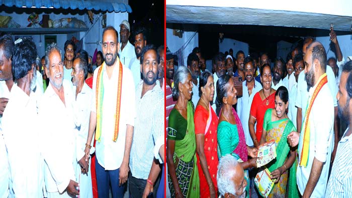 Kakarla suresh: పల్లె పల్లెకు కాకర్ల.. అడుగడుగునా సురేష్⁬కు నీరాజనాలు