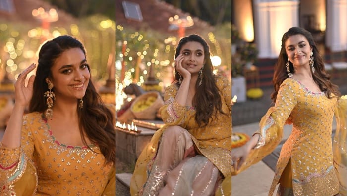 Keerthi Suresh : ట్రేడిషనల్ లుక్ లో ఆకట్టుకుంటున్న కీర్తి సురేష్..