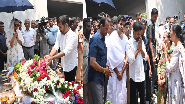Rajiv Ratan: అధికార లాంఛనాలతో రాజీవ్ రతన్ అంత్యక్రియలు పూర్తి.. నివాళులర్పించిన సీఎం