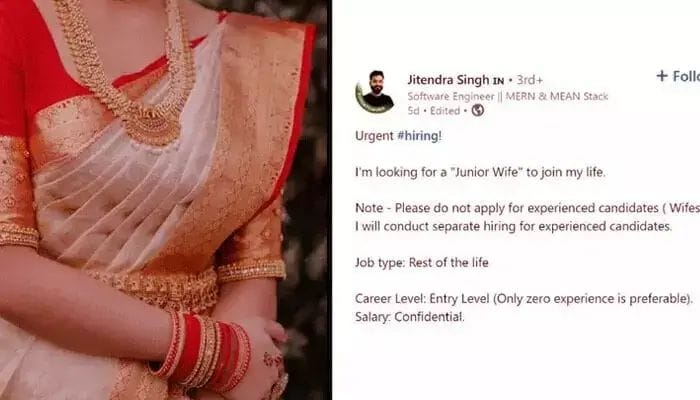 Viral News: అరె ఏంట్రా ఇది.. ఇంజనీర్ పోస్ట్ పై అమ్మాయిల షాకింగ్ రియాక్షన్..