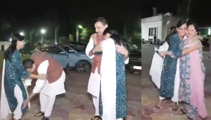 Delhi: సునీతా కేజ్రీవాల్‌‌ను కలిసిన సంజయ్ సింగ్ దంపతులు