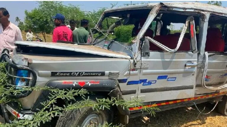 Maharashtra:  ఘోర ప్రమాదం.. టైర్ పేలి ముగ్గురు మహిళలు మృతి