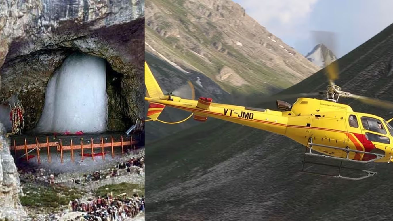 Amarnath Yatra: అమర్నాథ్ యాత్ర కోసం జూన్ 1 నుండి యాత్రికుల కోసం మొదలుకానున్న హెలికాప్టర్ బుకింగ్..