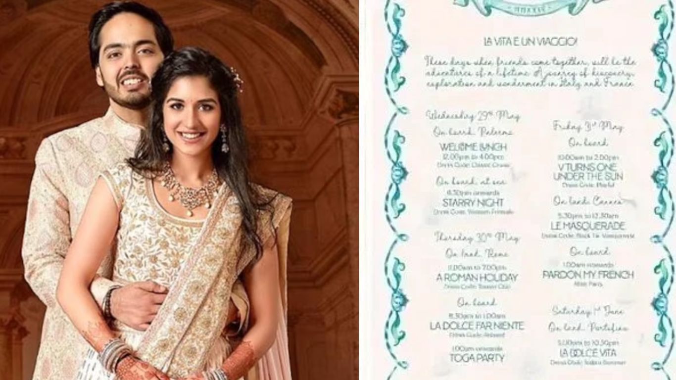 Anant-Radhika Pre-Wedding: ఖరీదైన క్రూయిజ్ షిప్‌లో అనంత్-రాధికల ప్రీ-వెడ్డింగ్.. 4 రోజుల పాటు గ్రాండ్‌గా ఫంక్షన్స్!