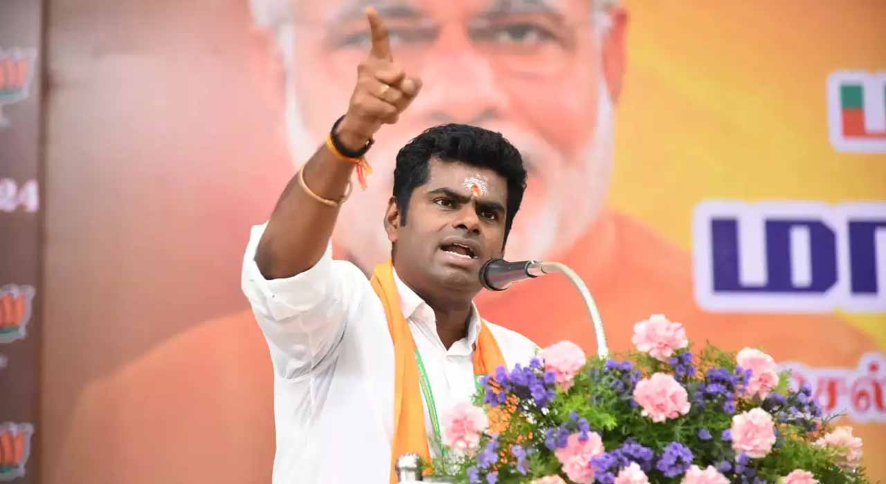 Annamalai: కాంగ్రెస్ కు రామమందిరాన్ని తాకే హక్కు కూడా లేదు..