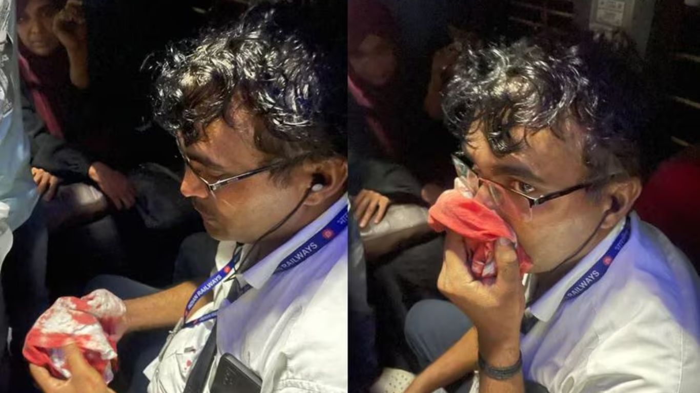 Attack On TTE: టికెట్ అడిగినందుకు టీటీఈ పై దాడి.. చివరకు..