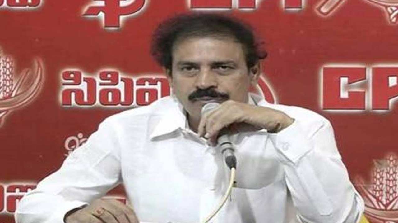 CPI Ramakrishna: పోలవరం నిర్మాణం పూర్తి చేసే బాధ్యత కేంద్రానిదే..