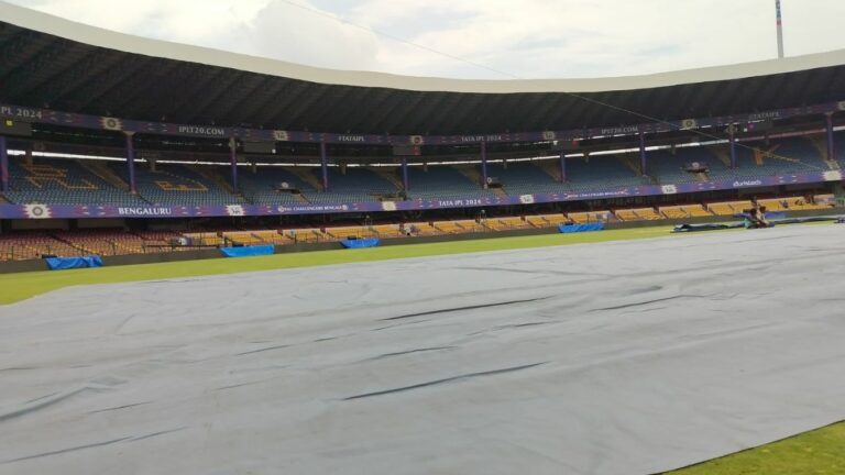 Chinnaswamy Stadium: చిన్నస్వామి స్టేడియంలో బెస్ట్ సబ్‌ఎయిర్‌ సిస్టమ్‌.. అరగంటలో మైదానం సిద్ధం! కానీ..