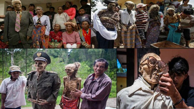 Corpses  Festival: ఇదెక్కడి దిక్కుమాలిన సాంప్రదాయం.. శవాలతో పండగ ఏంట్రా బాబు