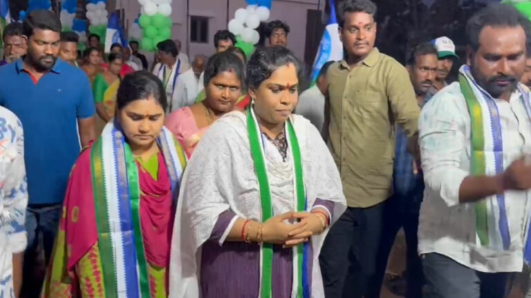 Lakshmi Chaitanya: భర్త గెలుపు కోసం భార్య ఎన్నికల ప్రచారం..