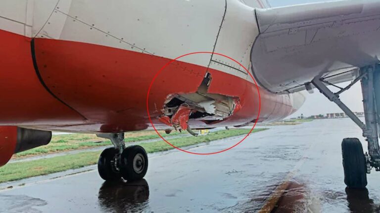 Pune airport: టేకాఫ్ అవుతుండగా ట్రక్కును ఢీకొట్టిన ఫ్లైట్.. ప్యాసింజర్స్ సేఫ్