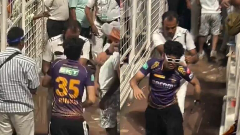 KKR Fan: బాల్‌ను దొంగిలించడానికి ప్రయత్నించాడు.. పోలీసులకు దొరికిపోయాడు!
