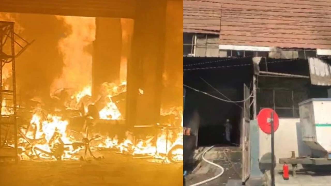 Factory Fire: రబ్బరు ఫ్యాక్టరీలో భారీ అగ్నిప్రమాదం.. మంటల్లో చిక్కుకున్న 40 మందికి పైగా కార్మికులు