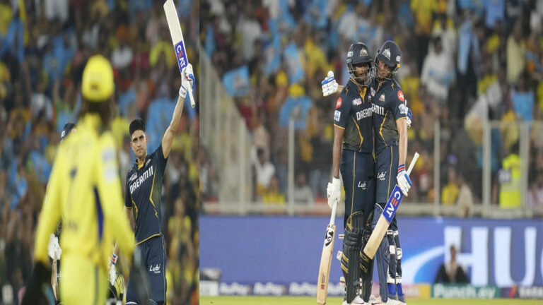 CSK vs GT: సెంచరీలతో చెలరేగిన గిల్, సుదర్శన్.. గుజరాత్ భారీ స్కోరు