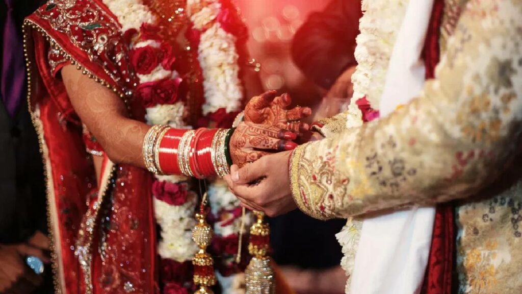 Groom Kisses Bride