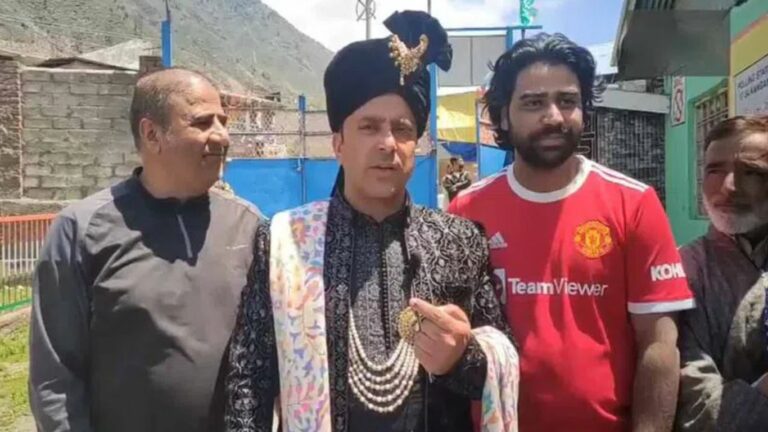 Groom voted: మరికాసేపట్లో పెళ్లి.. పెళ్లి దుస్తుల్లో వచ్చి ఓటేసిన పెళ్ళికొడుకు..