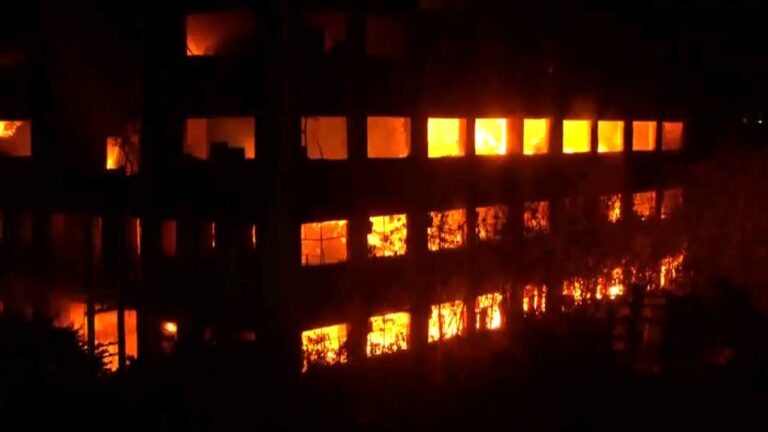 Haryana: బట్టల ఫ్యాక్టరీలో భారీ అగ్నిప్రమాదం.. ఎగిసిపడుతున్న మంటలు