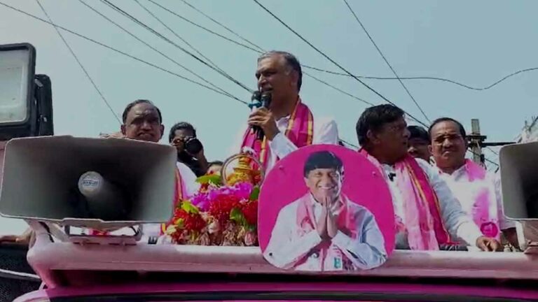 Harish Rao: కాంగ్రెస్ థర్డ్ ప్లేస్ లో ఉంది.. గెలిచే ప్రసక్తే లేదు.. హరీష్‌ రావు హాట్ కామెంట్‌