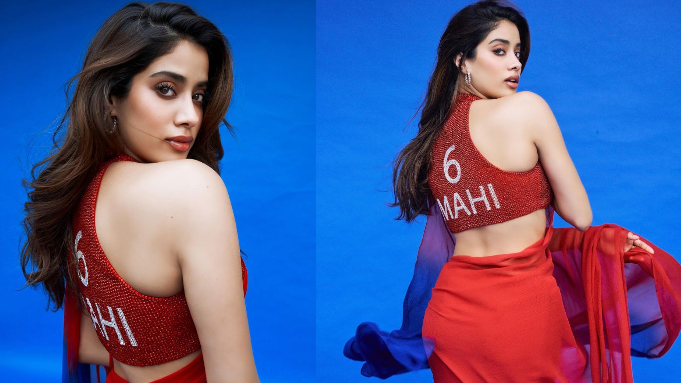 Janhvi Kapoor: మరో క్రేజీ శారీలో జాన్వీ కపూర్.. అందరి కళ్లు బ్లౌజ్‌పైనే!