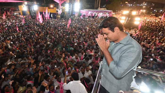 KTR: నేడు ఖైరతాబాద్‌ లో కేటీఆర్‌ రోడ్‌ షో