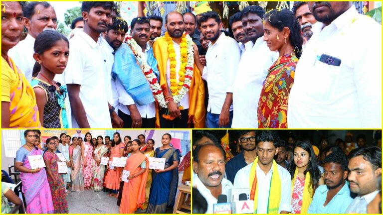 Kakarla Suresh: కాకర్ల సురేష్‌కు బ్రహ్మరథం పడుతున్న పల్లె ప్రజలు