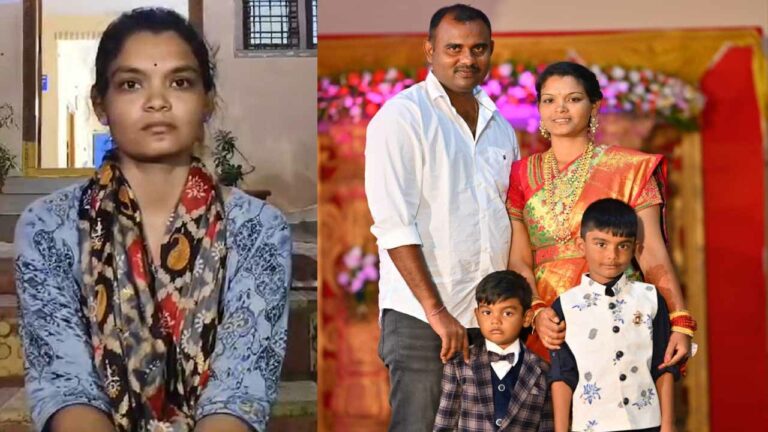 Komuravelle: పోలీస్ స్టేషన్ ముందు ఎస్ఐ భార్య ఆందోళన..