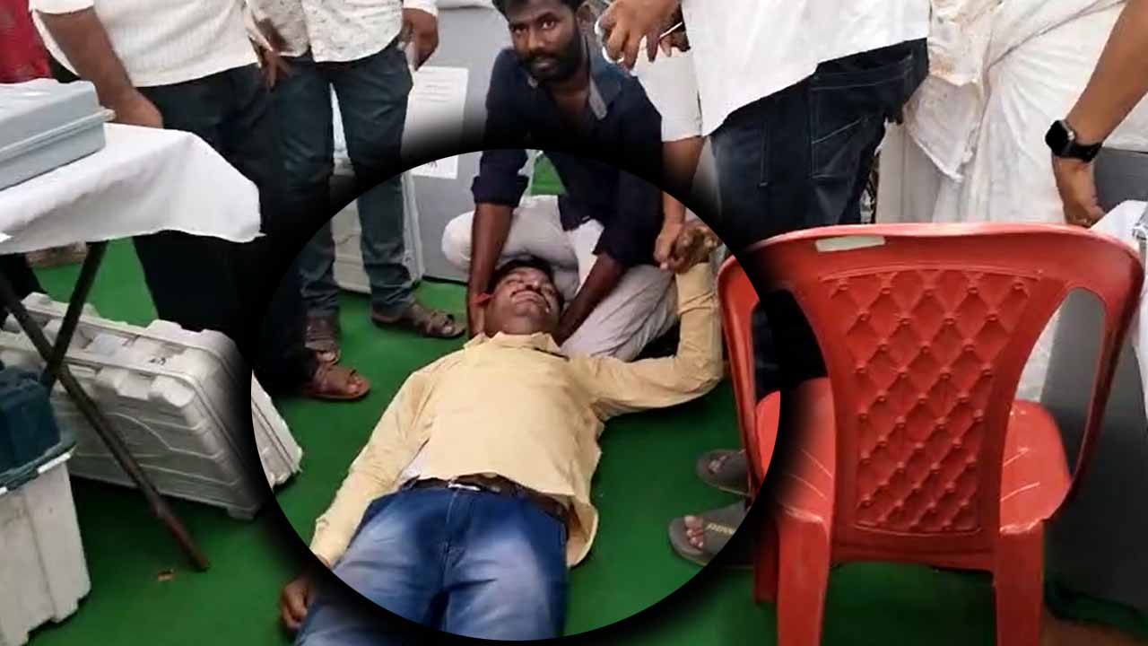 EVM Distribution Center: ఈవీఎం పంపిణీ కేంద్రంలో అస్వస్థతకు గురైన ఉద్యోగి..